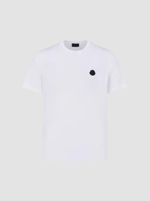 Moncler Vertical Back Logo Cotton T-Shirt