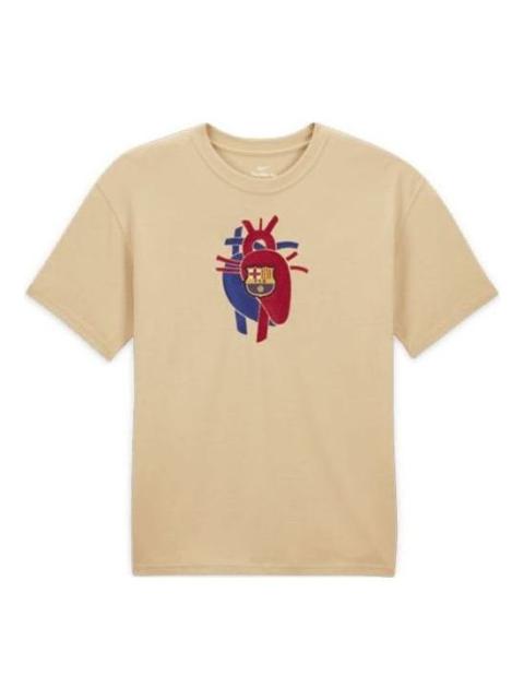 Nike Nike x FC Barcelona x Patta Max90 T-Shirt 'Tan' FJ4208-252