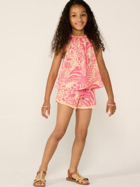 Poupette St Barth Top Cleo for girls - Pink Toucan