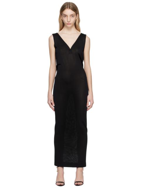 TOM FORD Black Slinky Maxi Dress