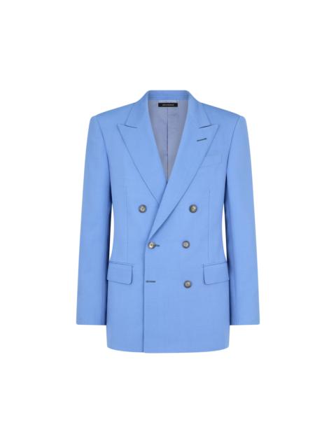 TOM FORD WOOL VISCOSE DOUBLE FAILLE JACKET