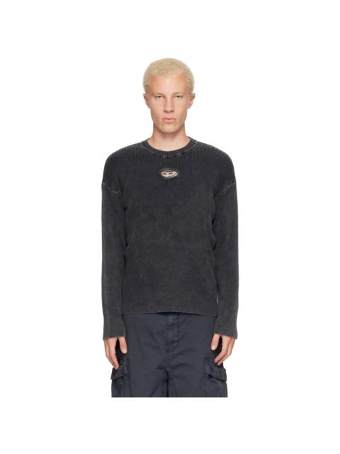 Diesel Gray K-Darren-D Sweater