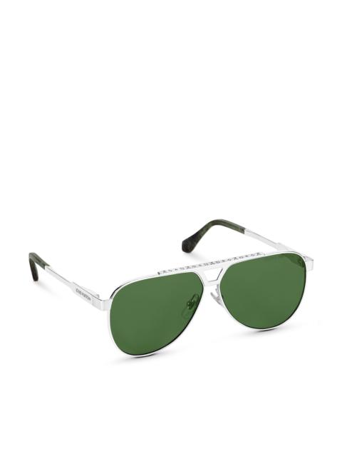 Louis Vuitton 1.1 Evidence Metal Pilot Sunglasses