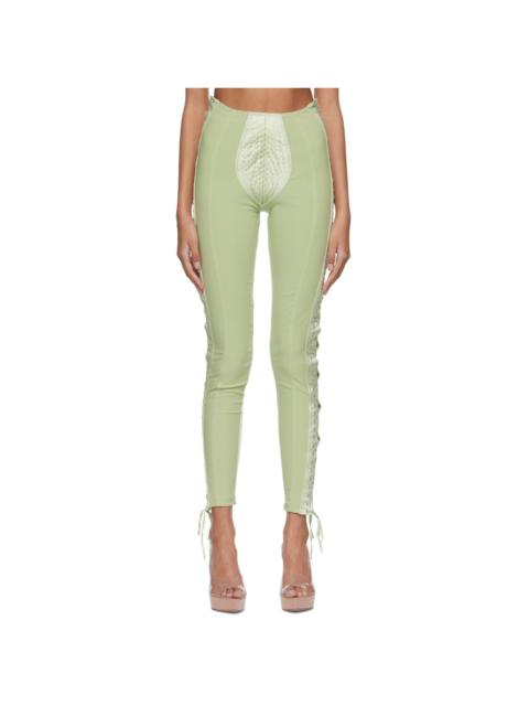 Green 'The Iconic' Leggings