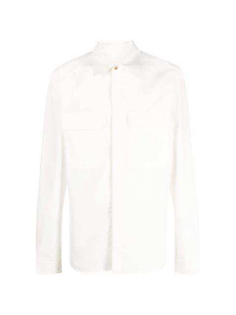 Rick Owens pointed-collar cotton shirt