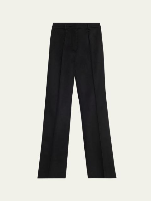 Max Mara Straight-Leg Wool Pants