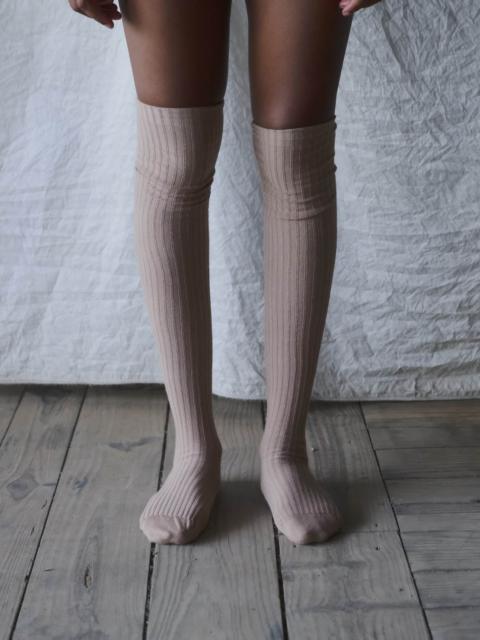 BASERANGE Overknee Socks
                  - Organic Cotton Rib