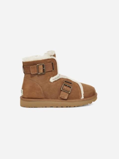 UGG ® Women's Dune Mini Buckle Boot Suede Classic Boots in Chestnut