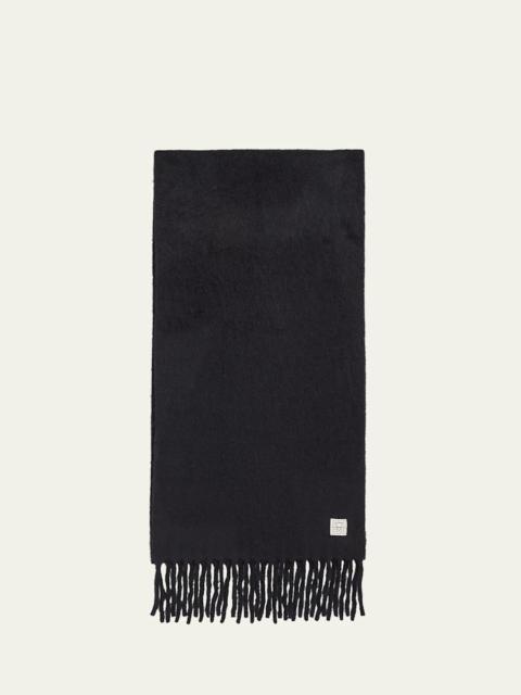 TOTEME Fuzzy Alpaca-Blend Scarf