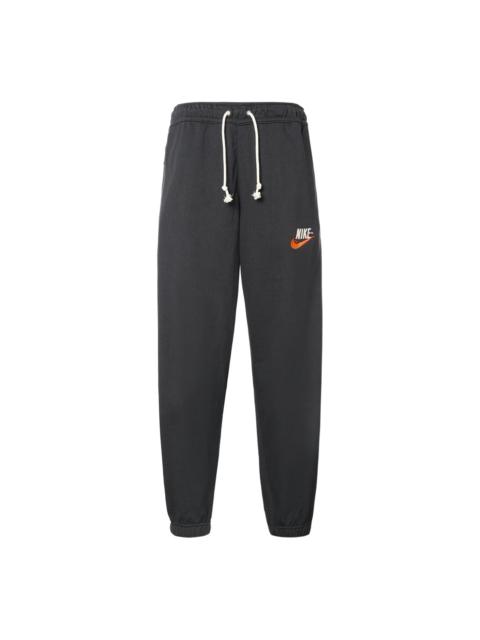 Nike Trend Capsule Series Sports Breathable Training Casual Bundle Feet Long Pants Black DM5272-045