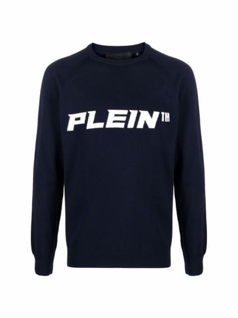 PHILIPP PLEIN logo-print jumper