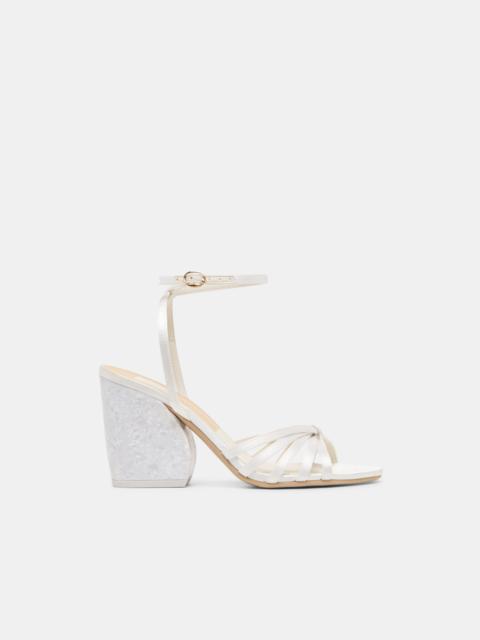 dolce vita RONICA HEELS TRUE WHITE SATIN