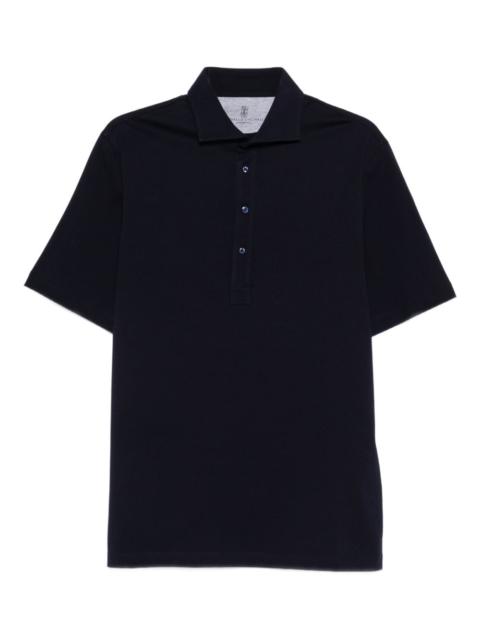 Brunello Cucinelli button-up polo shirt