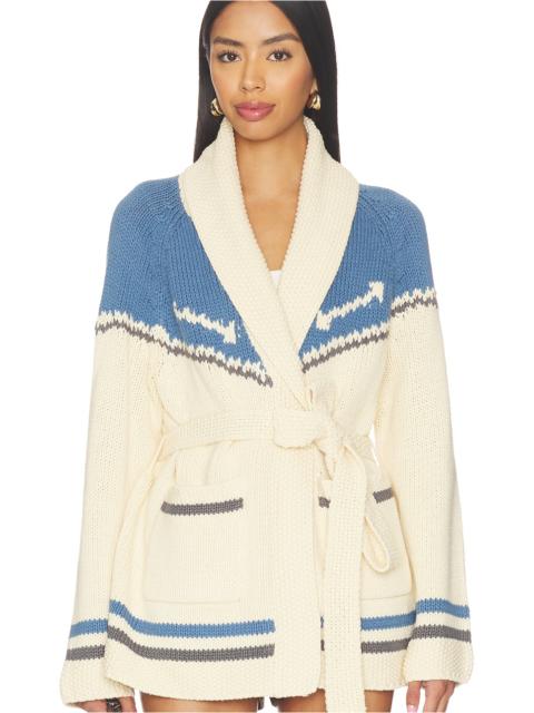 THE GREAT. The Western Riding Cardigan Sweater X Stetson Collab