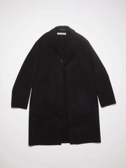 Acne Studios Single-breasted coat - Black