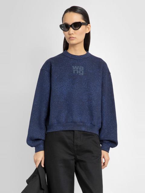 Oversized Crewneck In Brushed Mohair