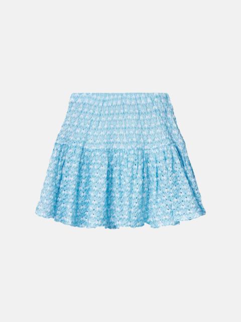 Missoni Crochet miniskirt