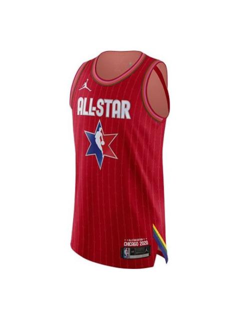 Nike Nike NBA All-Star Edition Authentic Jersey AU For Men Red CJ1037-657