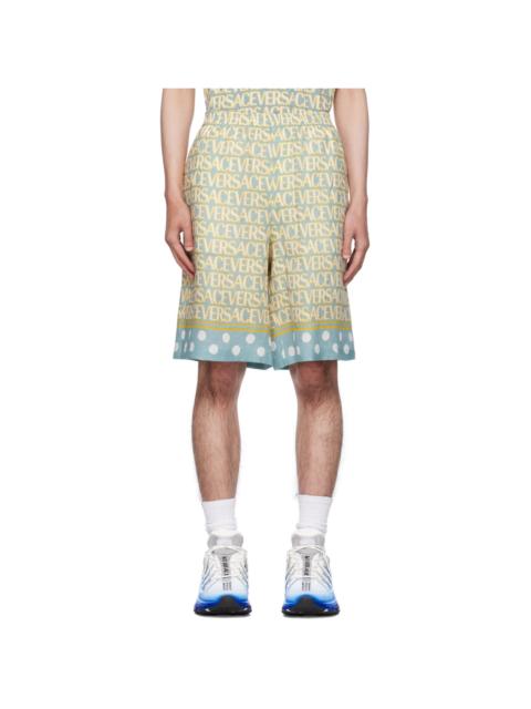 VERSACE Versace All Over Print Shorts