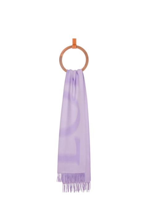 Loewe LOEWE scarf in wool and cashmere