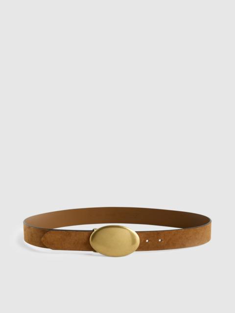 Madewell Oval Plaque-Buckle Belt