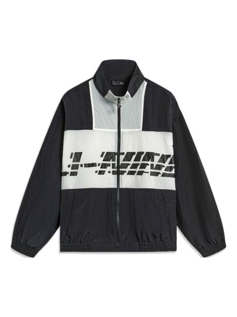 Li-Ning Li-Ning Windbreaker Athletic Jacket 'Black White' AJDT405-1