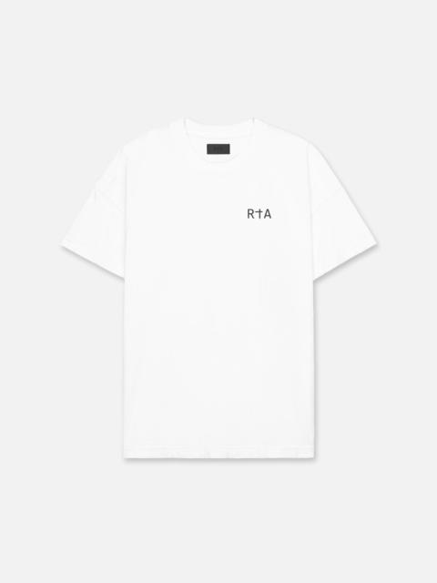 RTA COLIN SHORT SLEEVE TEE | WHITE CHEST LOGO