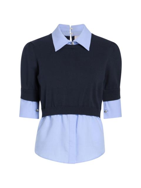 Cinq à Sept capucine knit top