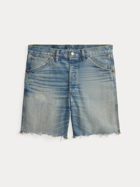 RRL by Ralph Lauren Straight Fit Byran Denim Short