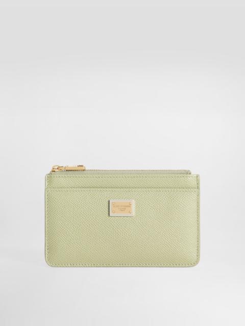 Dolce & Gabbana Dauphine calfskin card holder