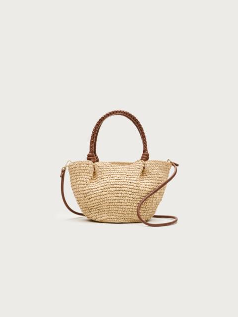 J.CREW Small handknotted top-handle bag