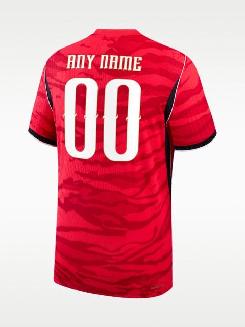 Nike Korea 2026 Match Home Men's Nike Aero-FIT Soccer Authentic Custom Jersey By You