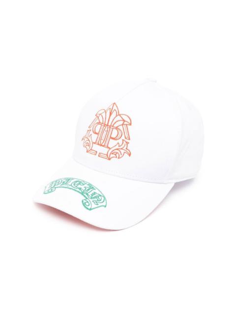 PHILIPP PLEIN embroidered-logo detail baseball cap