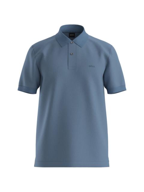 BOSS buttoned polo shirt