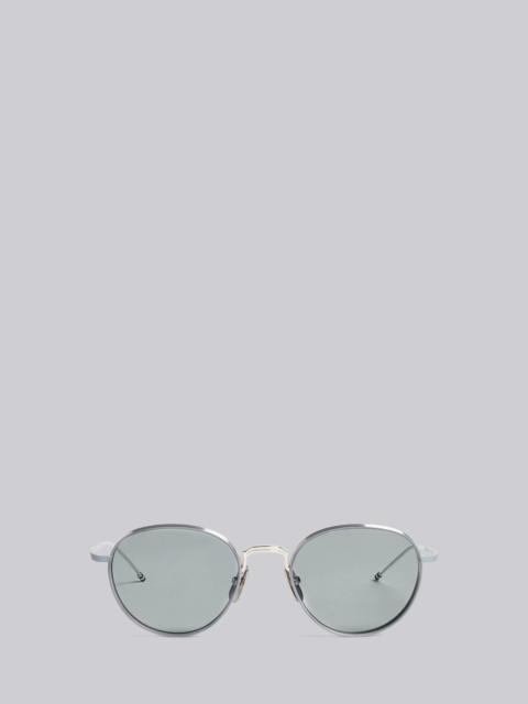 Thom Browne TB119 - Grey and Silver Pantos Sunglasses