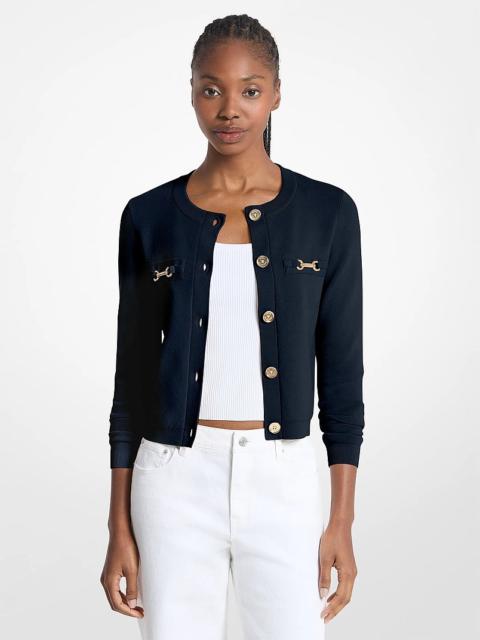 MICHAEL KORS Viscose Blend Cardigan