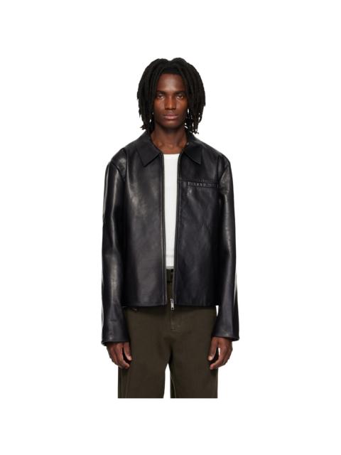 entire studios Black Corehide Leather Jacket