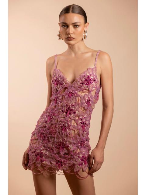 PatBO AMELIA EMBROIDERY MINI DRESS (RUNWAY)