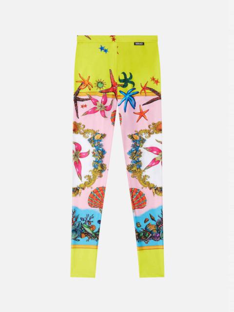 VERSACE Trésor de la Mer Print Leggings
