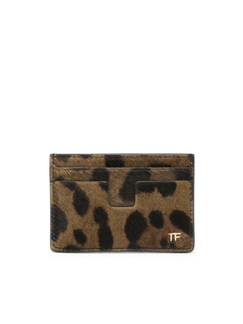TOM FORD logo-appliqué cardholder
