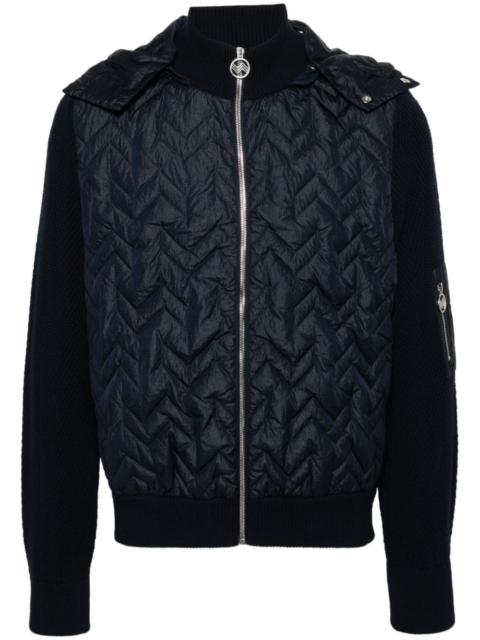 padded hooded jacket