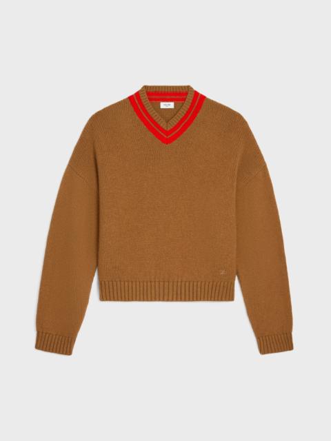 CELINE v-neck sweater IN cashmere
