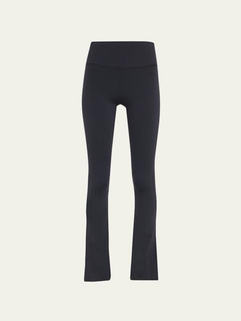 SPLITS59 Racquel High-Waisted Slit Flare Pants