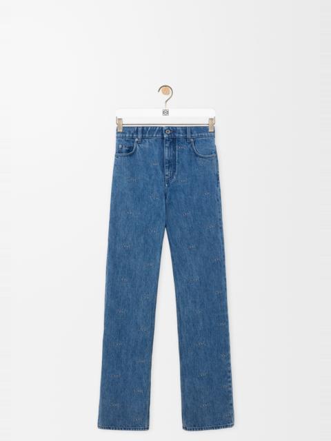 Loewe Jeans in denim