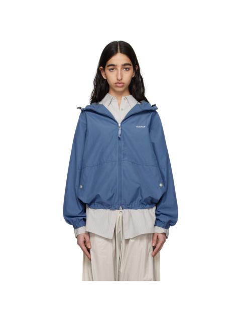 snow peak Blue Light Mountain Cloth Zip Up Jacket