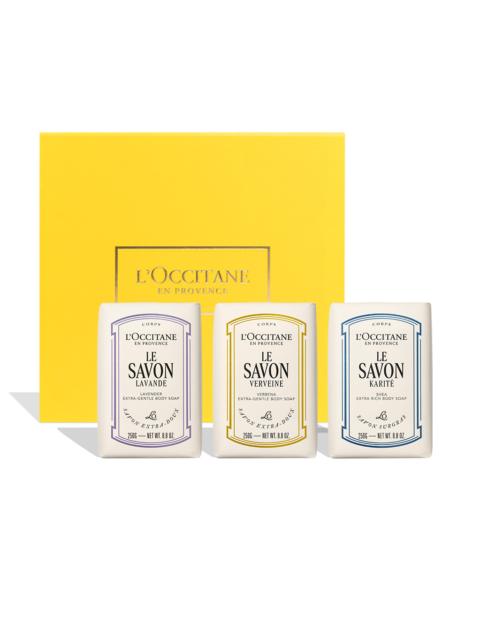 L'Occitane Ultimate Shea Soap Trio