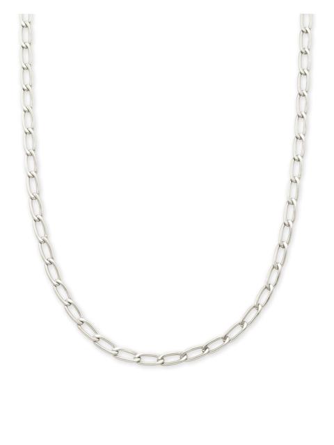 KENDRA SCOTT Merrick Chain Necklace in Silver