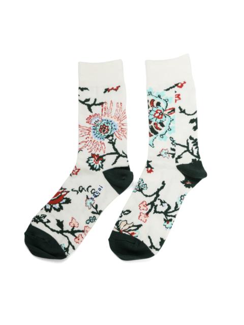 sacai Floral Socks