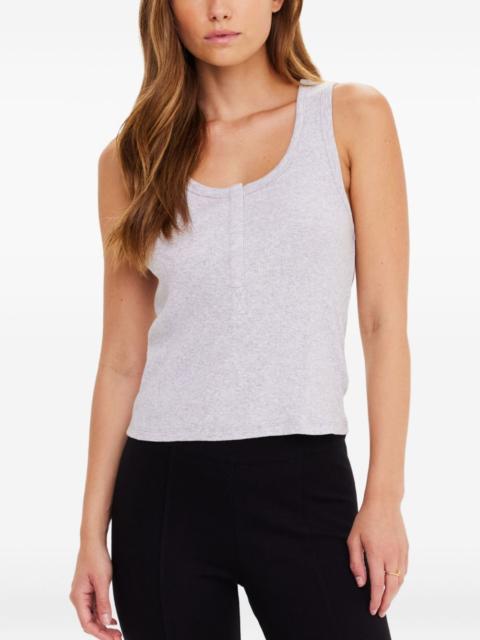 THE UPSIDE Sapna ribbed button tank top