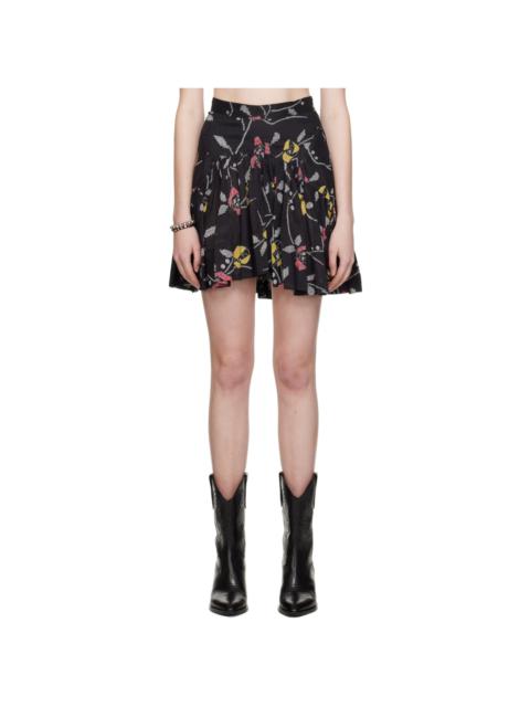 Isabel Marant Étoile Black Saureena Miniskirt